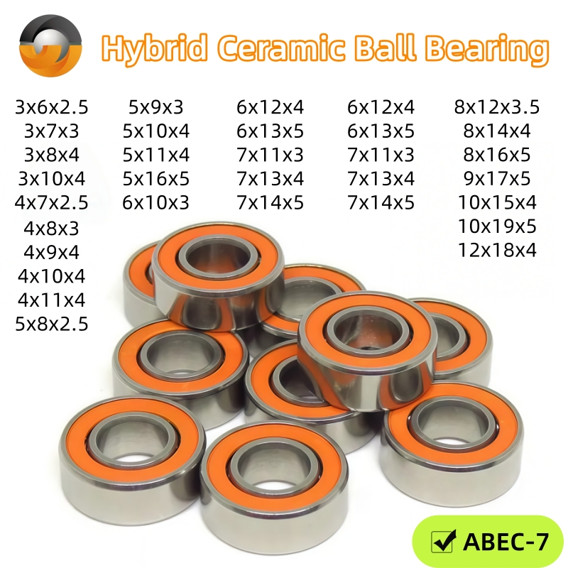 Spinning Reel - 10 Buah Bantalan Keramik Hibrida Baja