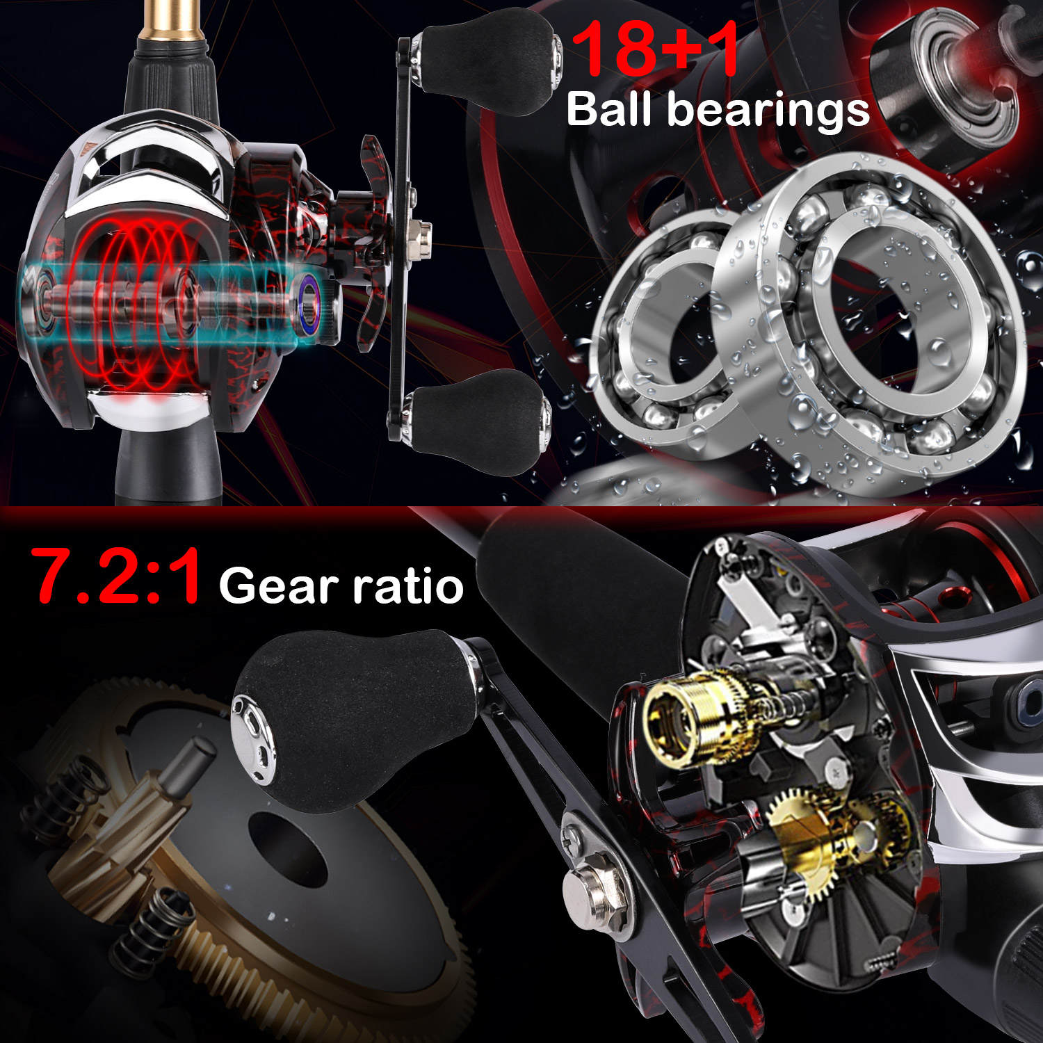 Sougayilang Joran Pancing Karb - Spincast Reel ulasan dan harga
